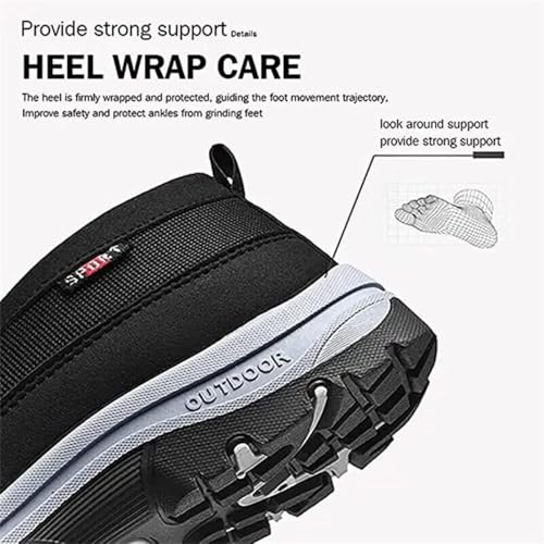 CNA Trop Orthopedic Shoes for Men Slip-On Canvas Loafers CNA Trop Shoes for Men Outdoor Hiking Orthopedic Breathable Walking Loafers4