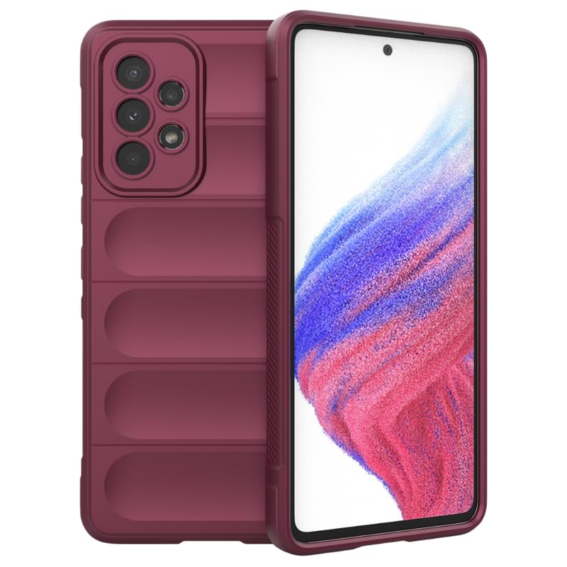 Prime Retail Back Case Cover for Samsung Galaxy A52/A52s 5G, Compatible for Samsung A52/A52s Back Case Cover, Matte Case Inner Lining, Liquid Silicon Case with Side Grip Camera Protection (TPU, Plum) (B0D5DDX1D7) Amazon Price History, Amazon Price Tracker