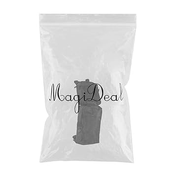 ATORSE 2Pcs Black Saddle Bags Storage Organizer Canvas Waterproof ATV Fuel Tank Bag