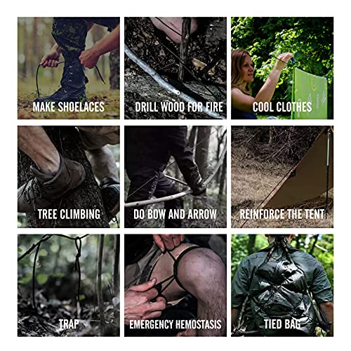 Chenxikk Paracord Bracelet - Usa Flag Logo Paracord Bracelet Survival Tactical Bracelet， 3 Adjustable Sizes #TOP6