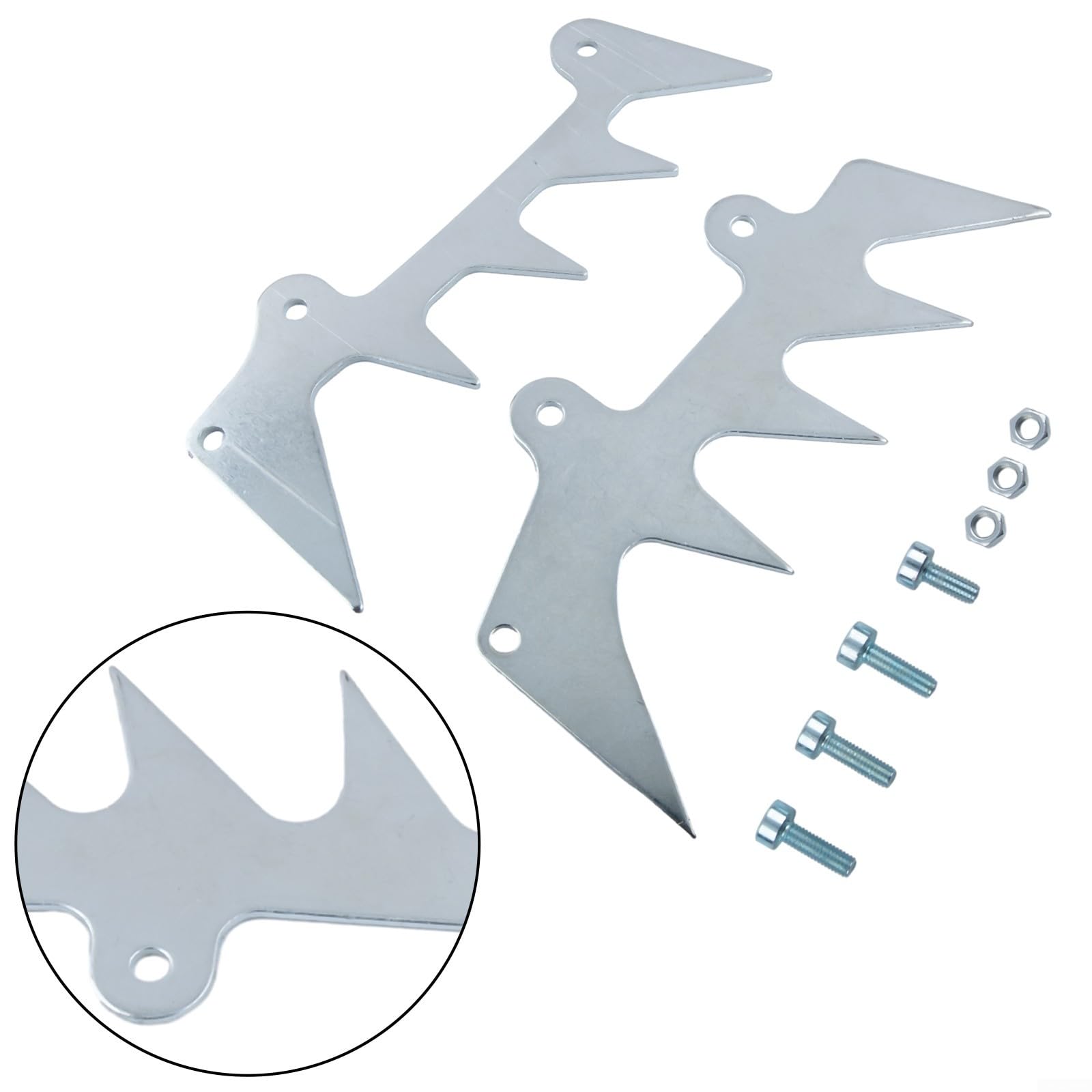 Kit de pointes d'abattage pour tronçonneuse MS360 MS390 MS361 MS362 avec 2 chiens et matériel d'installation complet
