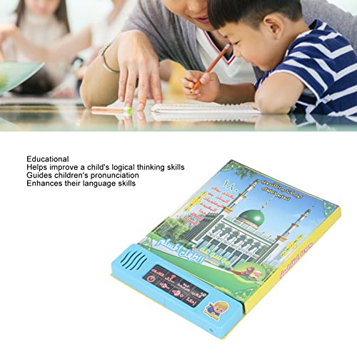 Keenso 1Pc Lightweight ABS Child Arabic Reading Machine Early Educational Electronic Learning Book f