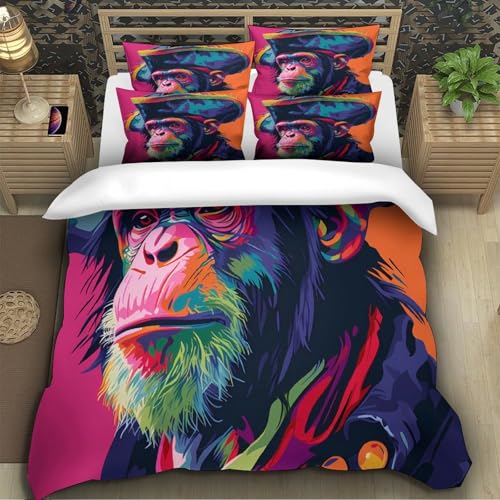 Housse de couette effet 3D confortable microfibre de qualité supérieure - 5