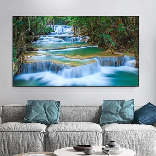 Photo murale cascade pour illuminer les salons sombres 30x60cm - 3