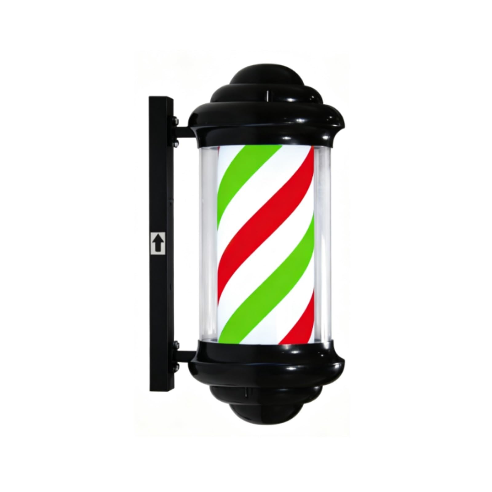 Barber Pole Rotating LED Strips Light Traditional Barber Pole