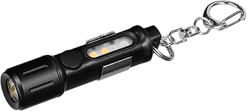 GENTOS Flashlight, Small LED Key Light, Rechargeable/Battery-Operated AAA Battery/Button Battery, 15-250 Lumens, U10/Y1R/GK-103RW/GK-001S/GK-002B/SK-10G/SK-8GBK Handy Light, Flashlight