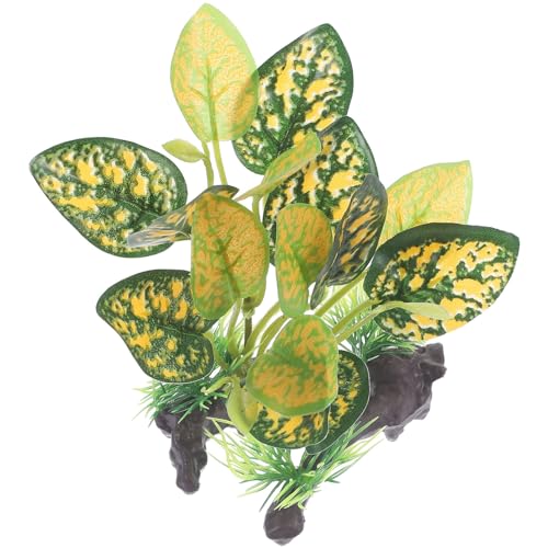 HOUDERCO ?真水草 水族館用 人工水草装飾 水槽の美しい景観を演出 簡単お