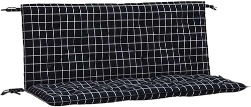 Miniatura 18 de vidaXL Cojines de banco para interiores y exteriores, 2 piezas, cojines de sofá biplaza para patio, cojines de asiento de columpio de porche,