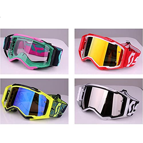 Occhiali da sci sport moto occhiali da motocross occhiali da motocross mx off road road sterrato bici da motociclcellini (Color : 20)