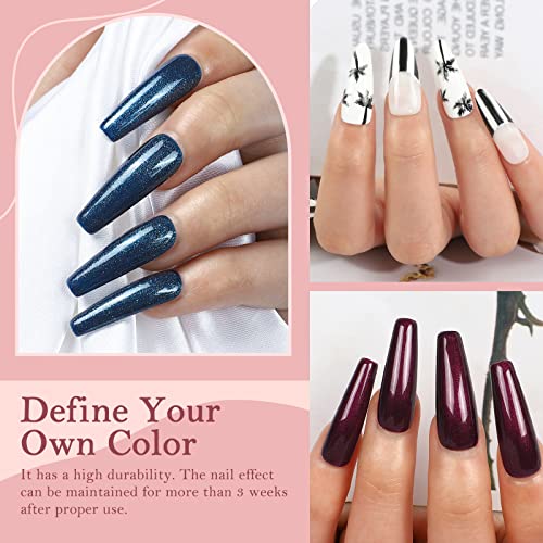 Coscelia Kit Semipermanente Unghie，10pz Smalti