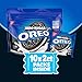 OREO Zero Sugar Chocolate Sandwich Cookies, 10 Snack Packs (2 Cookies Per Pack)