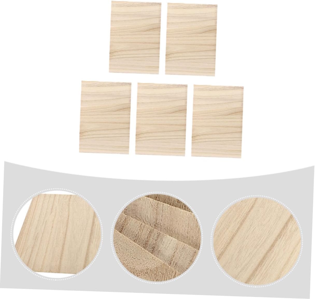 5pcs Wooden Karate Breaking Boards 1.5cm Thick Taekwondo Punching Boards for Beginners Training Daily Practice Martial Arts Performance