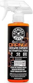 Chemical Guys Signature Series Orange Degreaser, Heavy-duty All-purpose Cleaner For Engines, Tires, Undercarriages & More, Professional Strength Formula, Breaks Down Grease, Oil & Grime - 16 fl oz