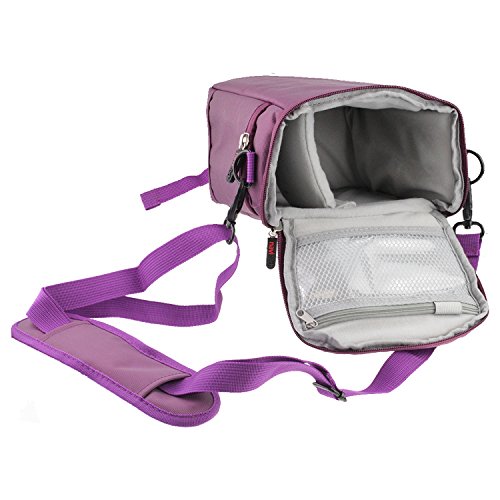 Funda portátil mini morada para proyector Navitech, compatible con Dell M110 miniatura 2