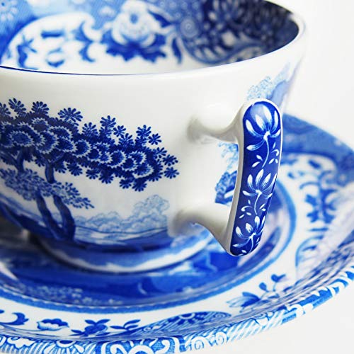 Amazon | スポード (Spode) ブルーイタリアン モーニングカップ