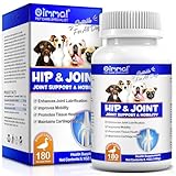 Joint Support Supplement for Dogs, Joint & Hip Support Supplement Tablets with MSM and Glucosamine Supports Dog Joint Pain Relief, Dog Mobility Support & Maintains Cartilage Health, Duck Flavor - 180P