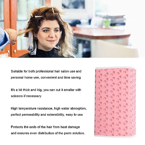 Papel permanente, altamente absorvente e resistente ao calor para salões de beleza