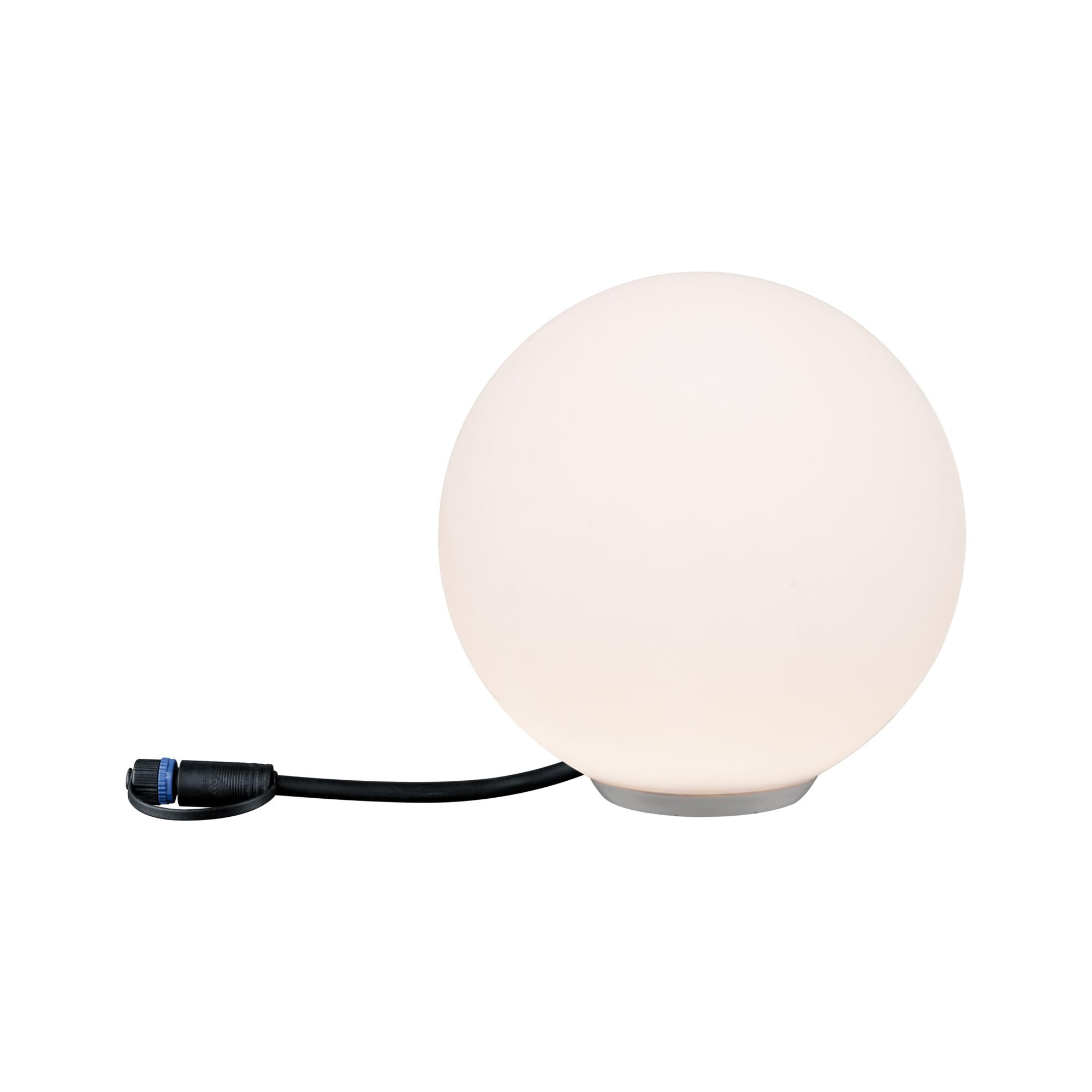 Paulmann 94177 Objeto luminoso Plug & Shine Globe IP67 3000 K 235 lm 24 V 94177 Lum.esférica, lum.exterior, iluminación jardín, iluminación terraza