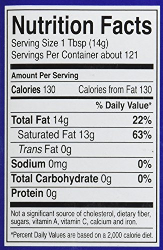 Image of Parachute 100% Pure and Natural Unrefined Coconut Oil | No Chemicals & Added Preservatives | 63 fl.oz (Pack of 2)