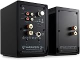 Audioengine A2 Plus Wireless Bluetooth Desktop Speakers, 60W, Black - 2