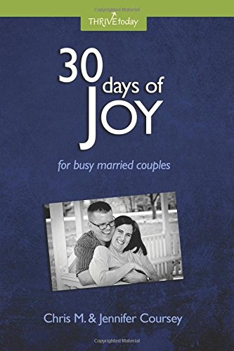 30 Days of Joy: for busy married couples 1986594912 Book Cover