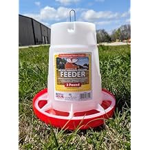 Little Giant 3 Pound Deluxe Plastic Hanging Poultry Feeder