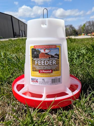 Hot Shot Feeder Hanging Poultry 3LBS DPHF3/PHF3
