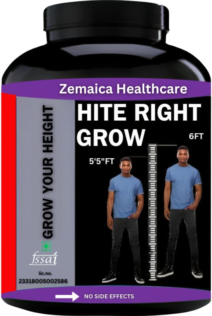 Hite Right Grow | flavor Chocolate | height increase | height growth pack of 1 (100 gm)