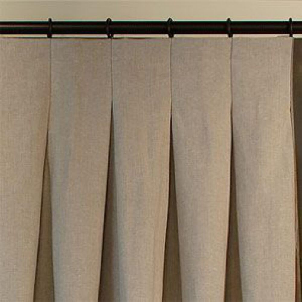 Rideau de porte 100 % soie brute isolant phonique doublé coton taille XL - 8