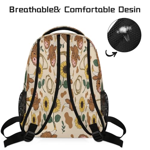 Mochila para portatiles de 15.6 pulgadas con acabados resistentes y patron original 4