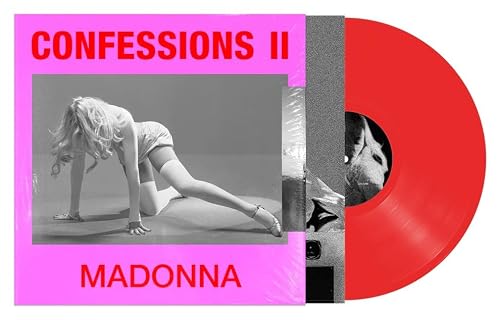 Album Art for Madonna: Confessions II - Record Album with Poster - Red Variant - Vinyl LP by Madonna