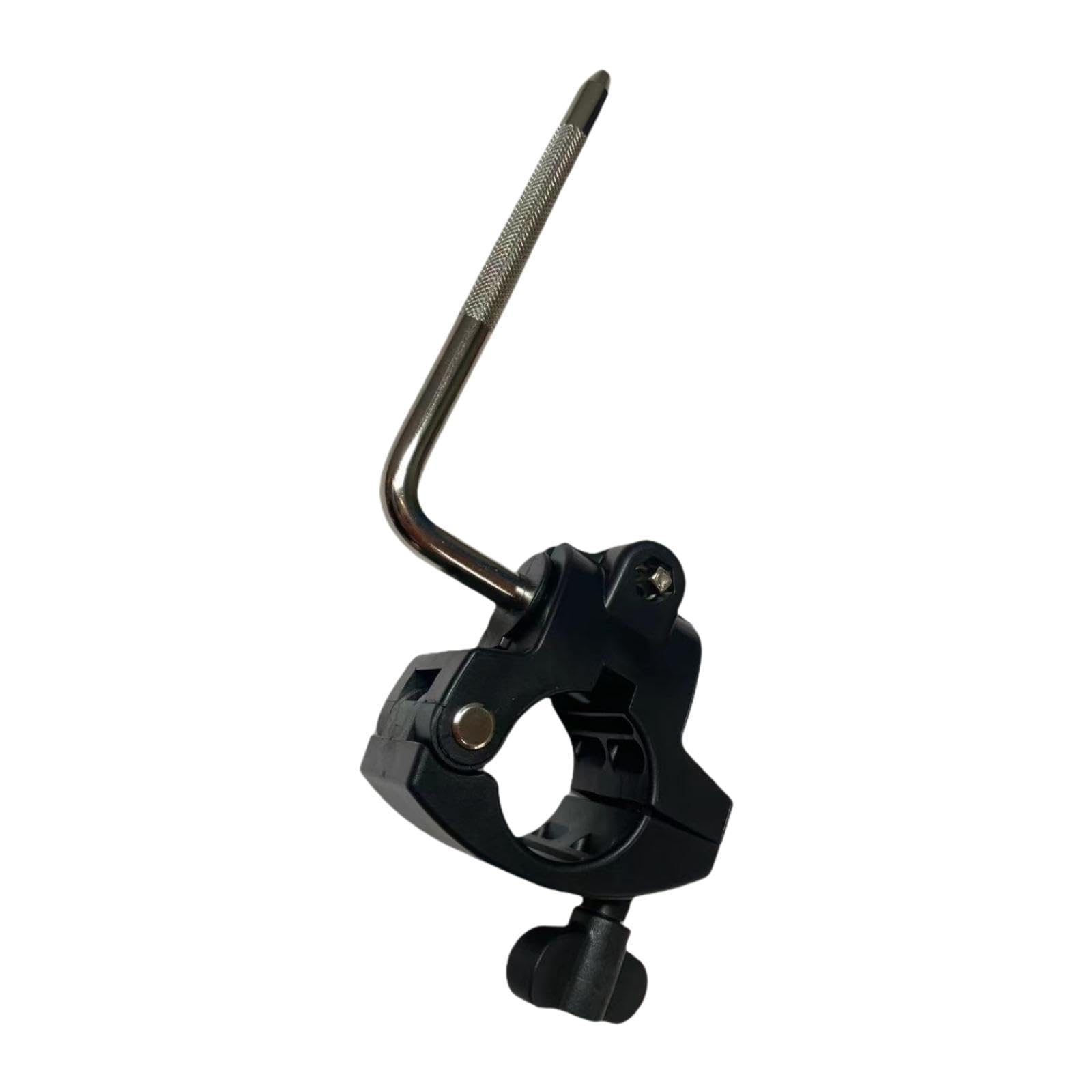 Generic Morsetto per Rack di Batteria Elettronica, Clip per Rack di Tubi per Batteria Elettronica, Robusto, Leggero, Clamp L Rod, Taglia unica bambino