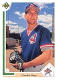 1991 Upper Deck #19 Charles Nagy NM-MT Cleveland Indians Baseball Cleveland Indians