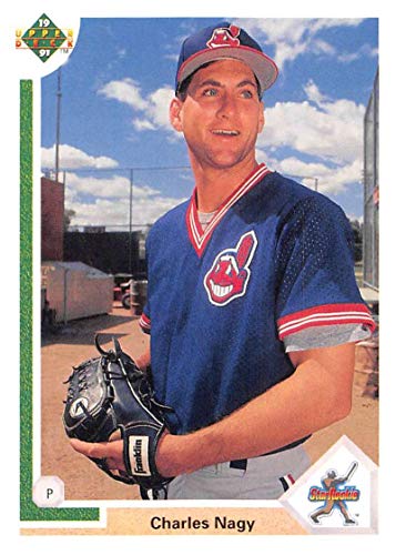 1991 Upper Deck #19 Charles Nagy NM-MT Cleveland Indians Baseball Cleveland Indians