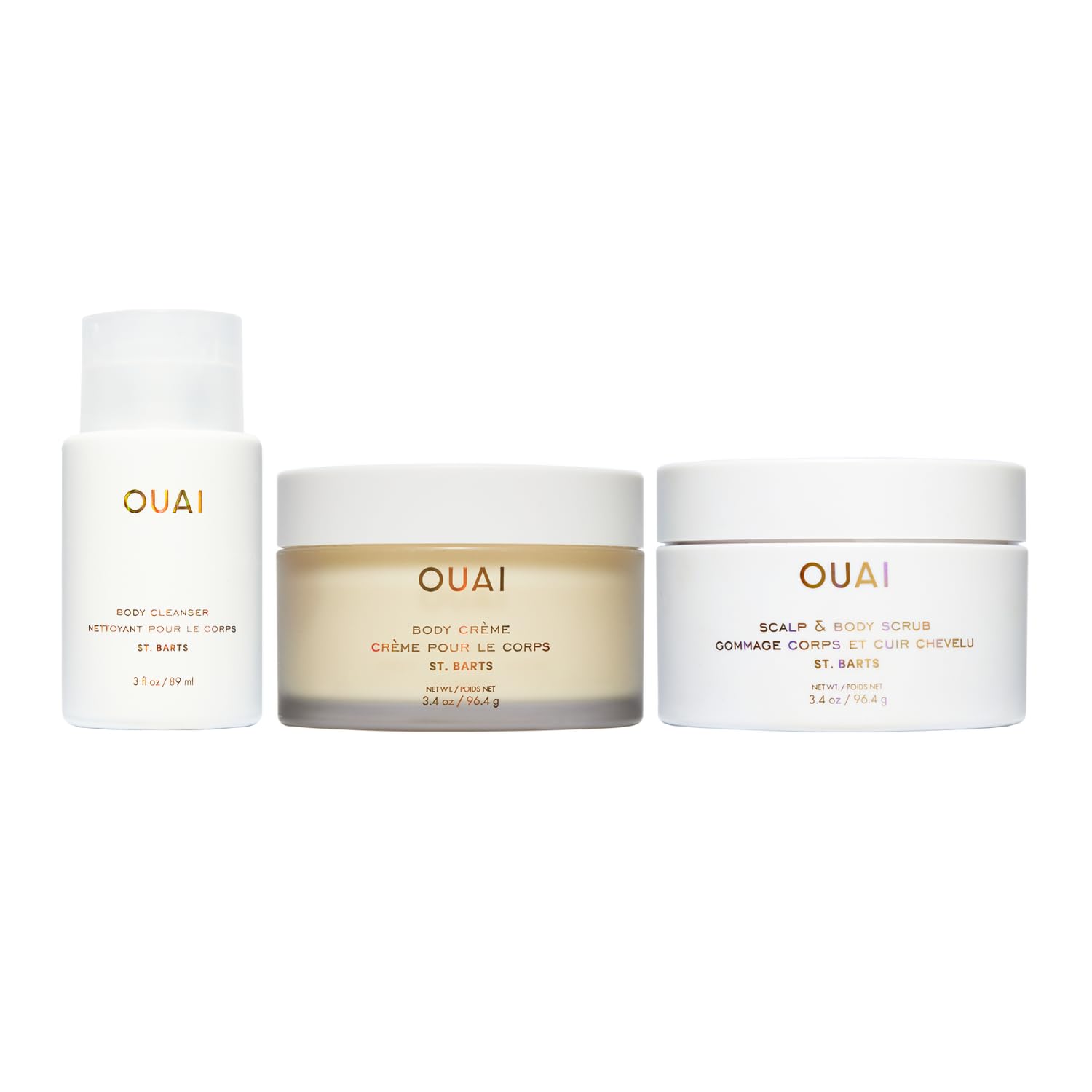 Amazon.com : OUAI St. Barts Travel Bundle - Includes Scalp & Body
