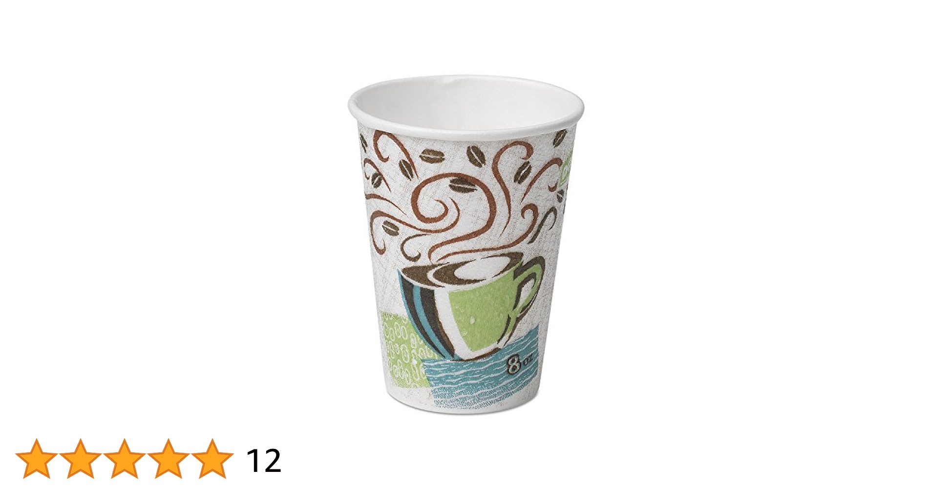 Amazon.com : Dixie® PerfecTouch® Coffee Haze 8 oz. Insulated