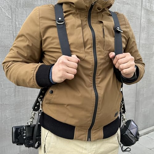 Generic Leather Double Camera Strap thumb #6