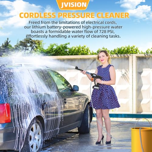 JVISION 6-in-1 Cordless Jet Cleaner