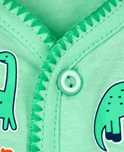 Image of mustmom Newborn Baby Cotton Jhabla Set | 0-3 Months | Combo of 1 T-Shirt, 1 Vest & 2 Shorts Set | Soft Breathable Summer Wear | Gift Set