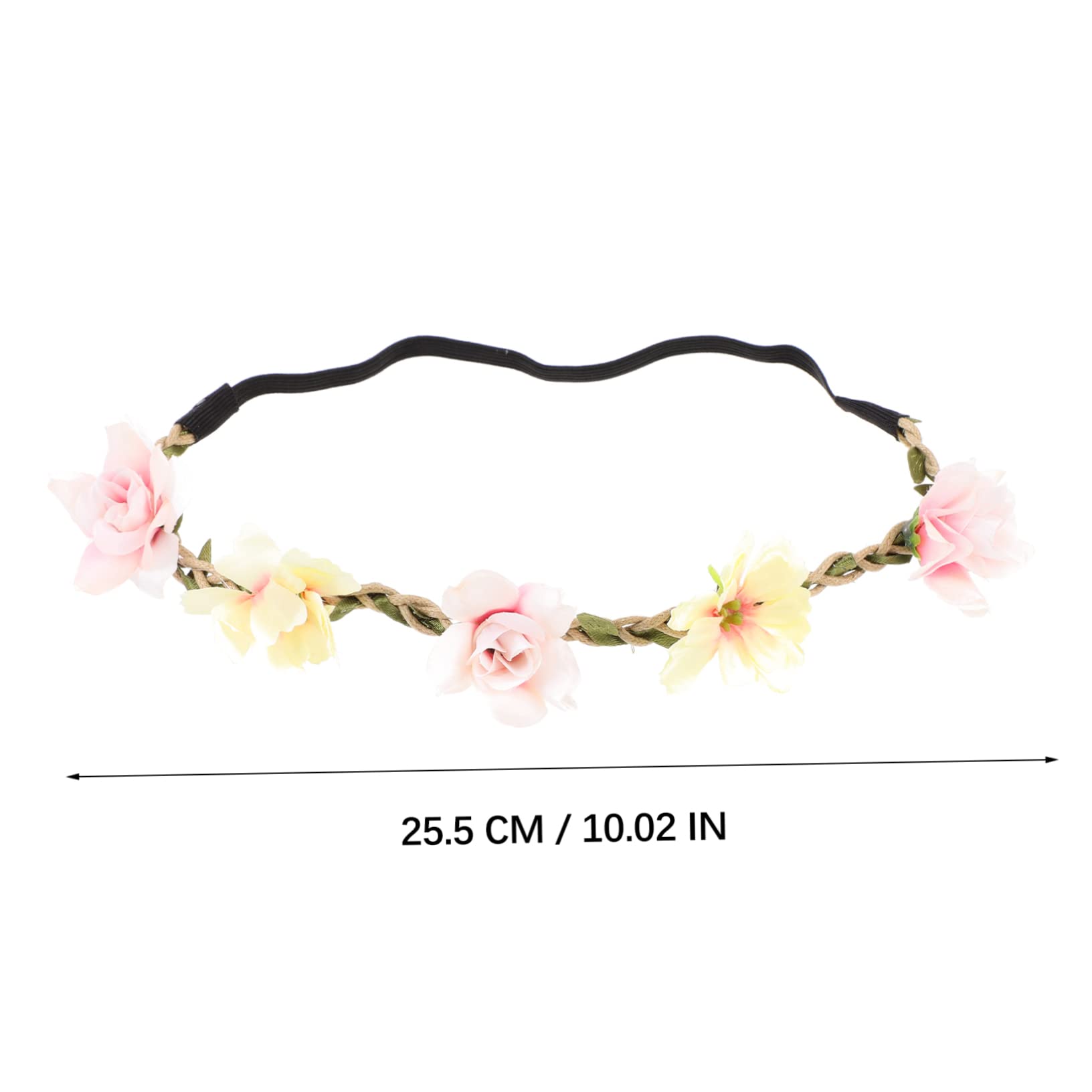 Stk Brautkranz Stirnband Blumenkrone für Mädchen Stirnband für Blumenmädchen hochzeitshaar schmuck wedding hair accessories haarschmuck Tiara Brautblumenkrone die Blumen reisen