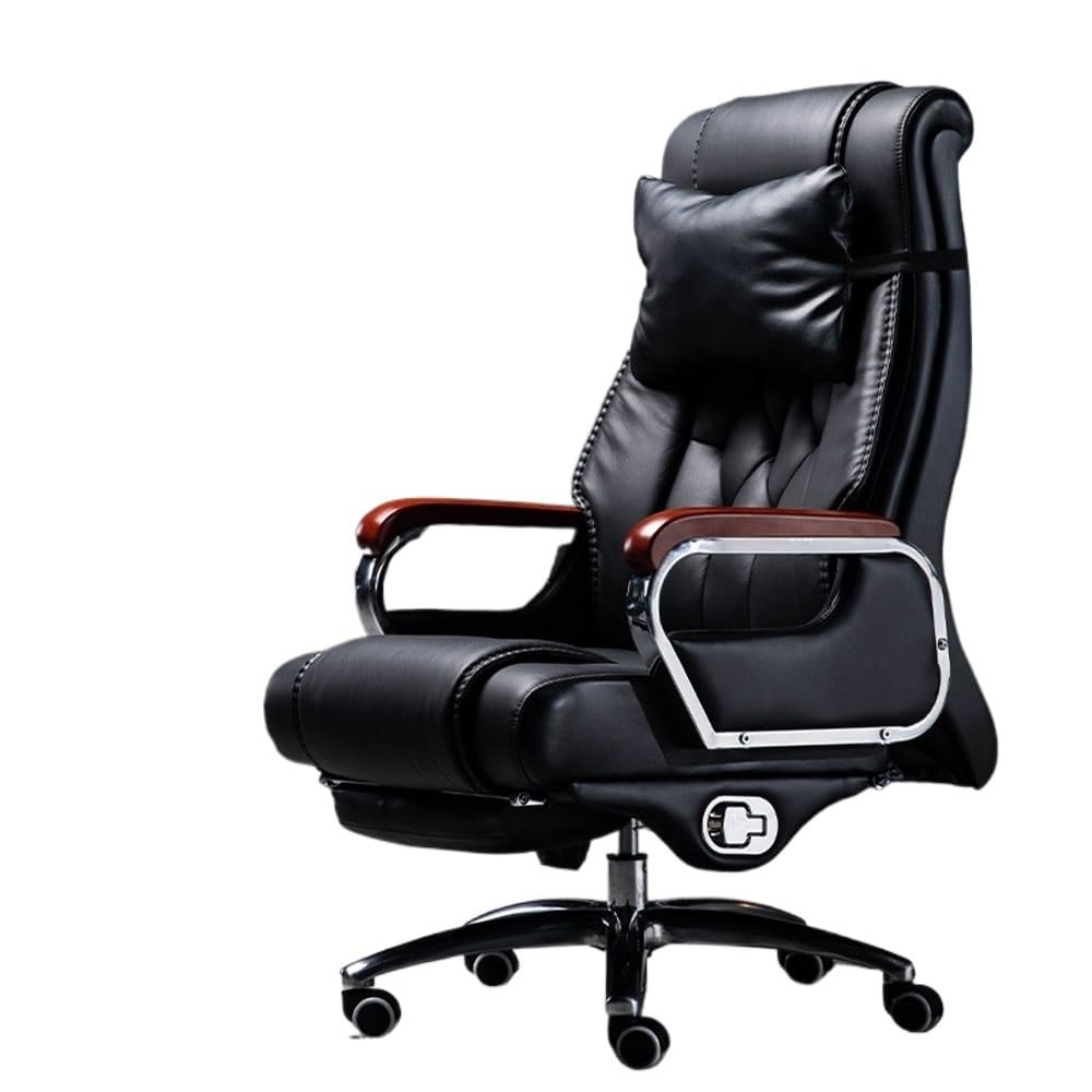 iumLeap Ergonomic Executive Office Chair with Lumbar Support Adjustable Arms Swivel Computer PU Leather Chair for Office and
