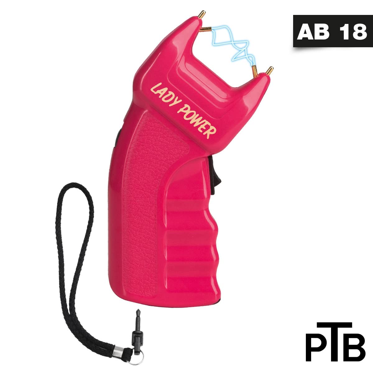 Set Elektroschocker PTB Lady Power 200.000 V mit Holster für Power 200/Lady Power