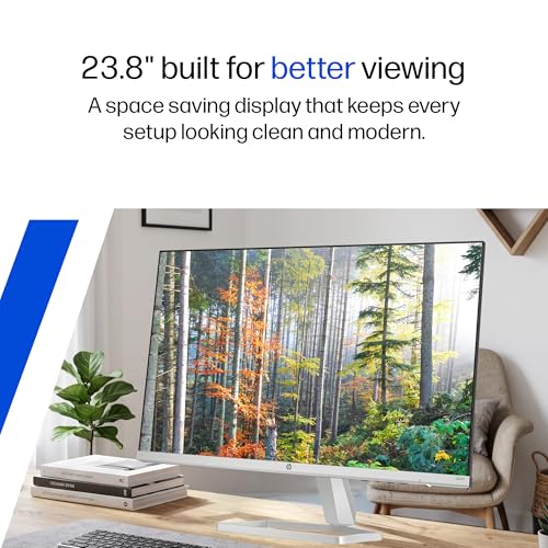Image of HP Series 5 23.8 inch FHD Monitor with Speakers - 524sf,23.8inch(60.5cm),FHD(1920 x 1080),300 nits, Eye Ease,Anti-Glare,2.5kg, 524sf