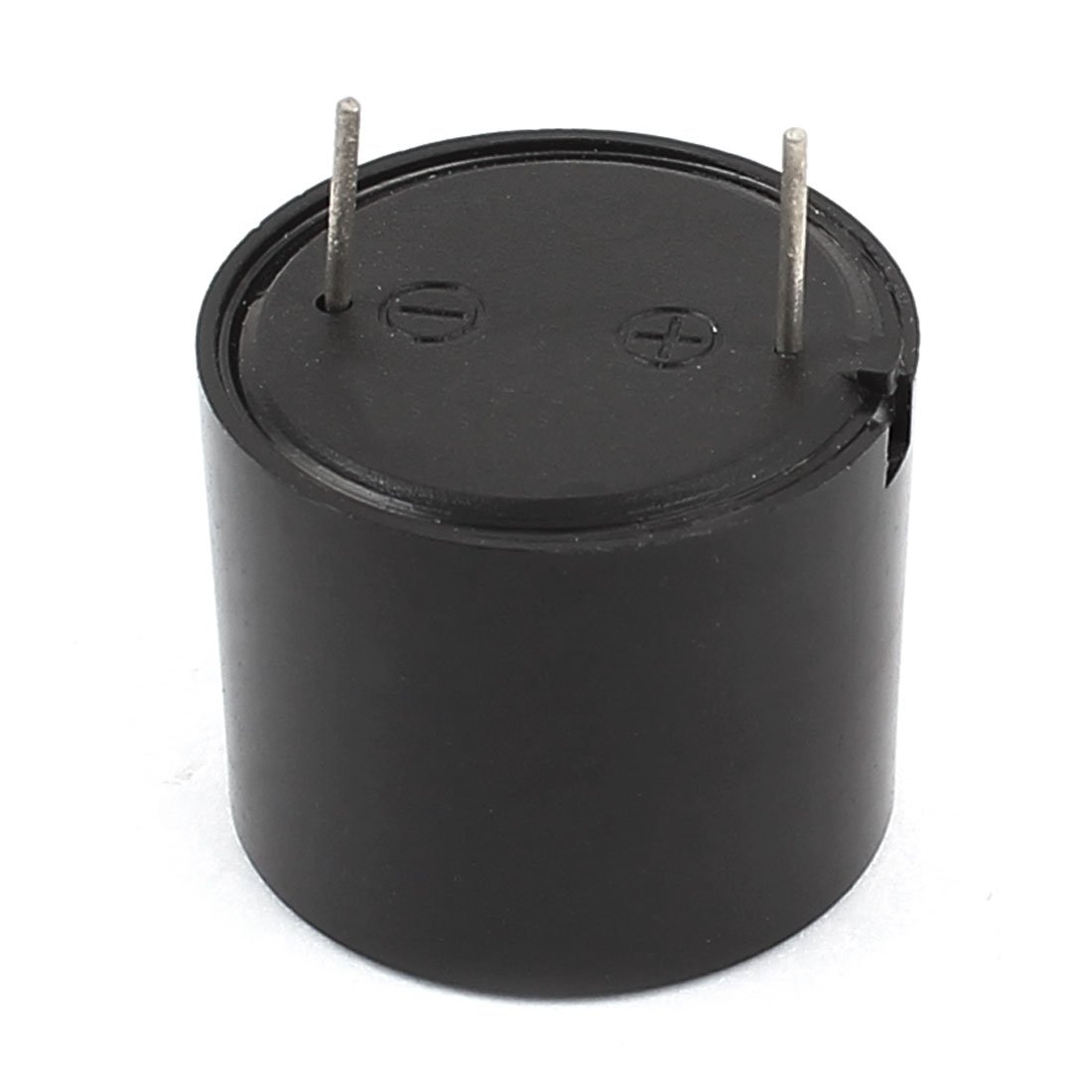 Aexit 12 x 9,5 mm 30 mAh 1.5 V DC Cylindre électronique continue son Passif Buzzer – Noir (5 pièces) 296I876