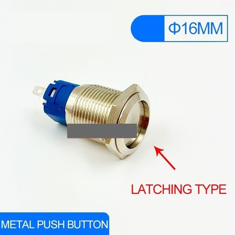 Interrupteur 16mm 3 pins résistant à l'eau pour réparer vos commandes fixes - 2