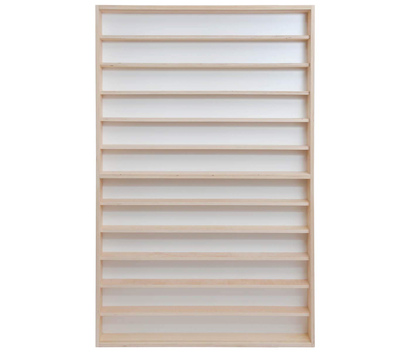 Alsino Modellbahn-Vitrine 130cm - 5 Fächer Für HO Und N Spur