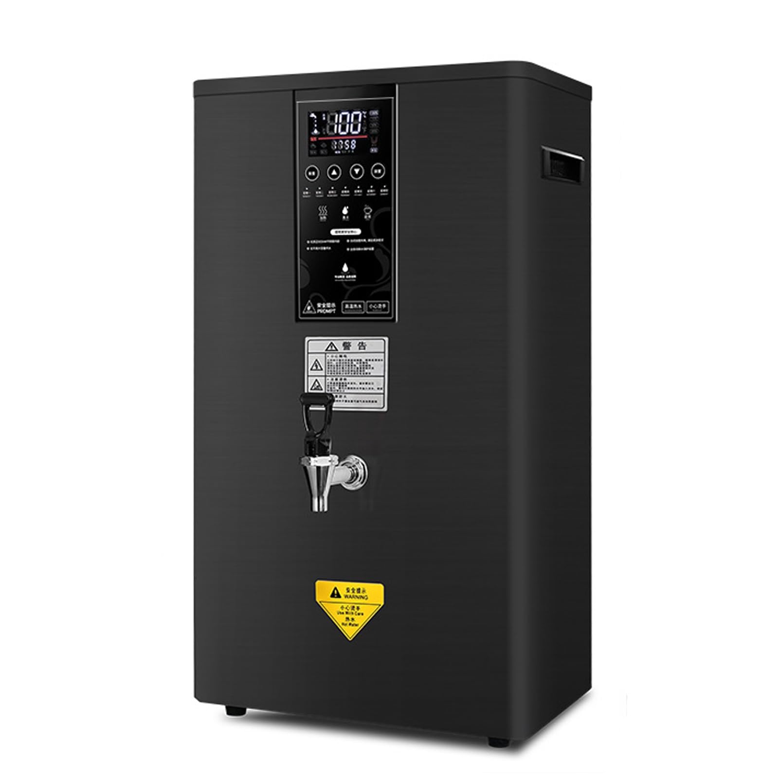 Distributore Elettrico Professionale Di Acqua Calda Commerciale Con Touchscreen LCD E Purificatore D'acqua Integrato, Montaggio A Parete - Ideale For Ristoranti, Hotel E Caffè ( Color : Black , Size :
