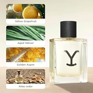 Tru Western Yellowstone Original Men’s Handcrafted Cologne Spray for Men, Desert Verbena, Yellow Grapefruit, Vetiver Root & Atlas Cedarwood, 3.4 fl oz (100 ml)