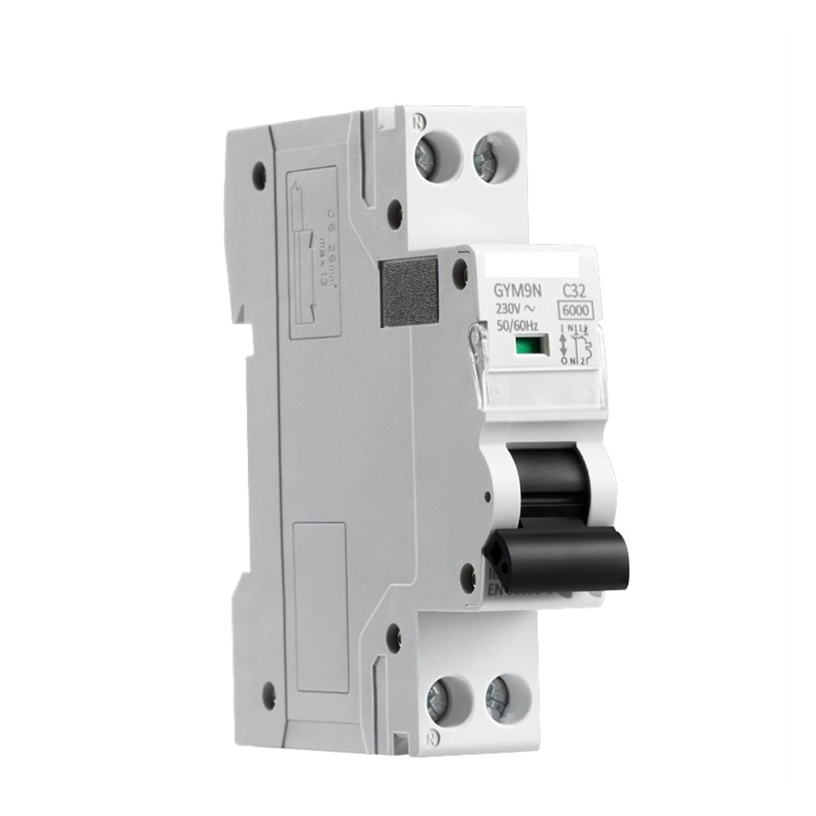 Disyuntor Gym9N magnetotérmico DPN 10A curva B, interruptor automático mini MCB 220V AC 7