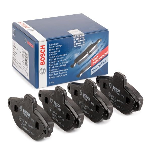 Bosch BP1787 remblokken - vooras - ECE-R90-certificering - vier